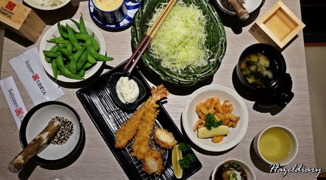 [SG EATS] SABOTEN OPENS AT 100AM MALL | TANJONG PAGAR