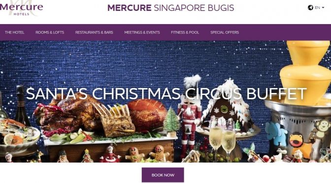 [SG EATS] Mercure Singapore Bugis Santa Christmas Circus 2018 Highlights