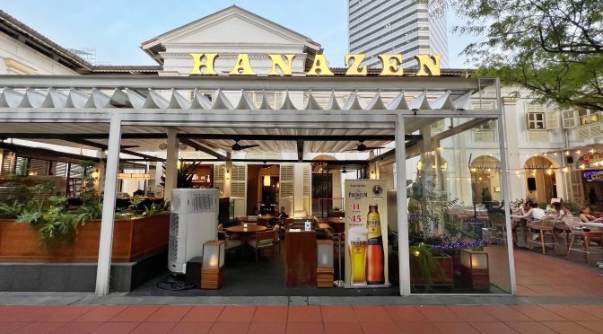 [SG EATS] Charcoal-Grilled Omakase Dining Experience at HANAZEN in Chijmes