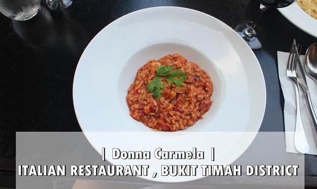 [SG EATS] ITALIAN RESTAURANT -DONNA CARMELA