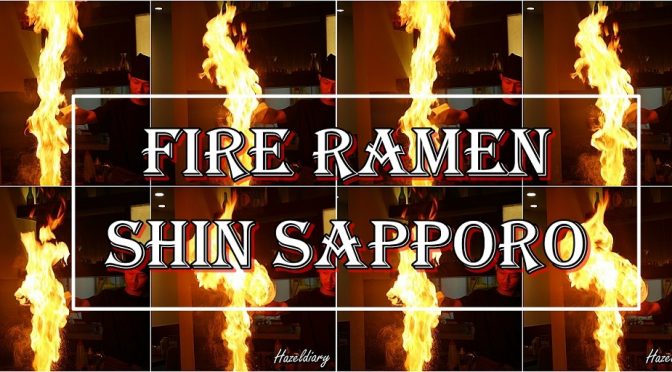 [SG EATS] THAT FIERY FIRE RAMEN AT SHIN-SAPPORO RAMEN ORCHARD GATEWAY