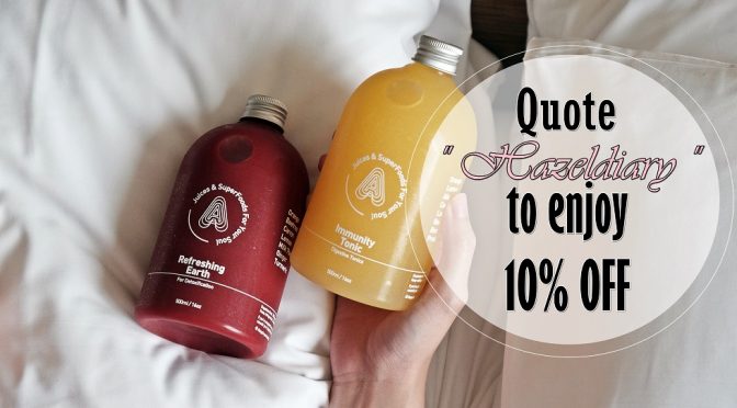 [PRODUCT REVIEW] 3-Days Juice Cleansing With Antidote