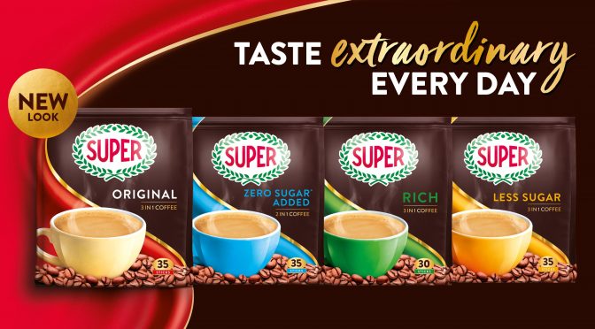 SUPER Launches NEW Brand Identity and NEW Zero Sugar Added Coffee – FREE Sample Kit To Redeem