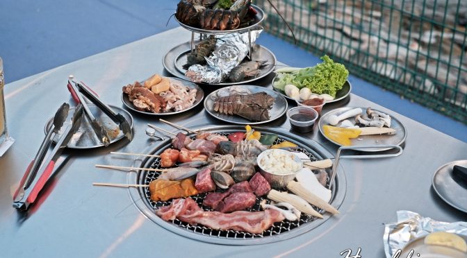 [SG EATS] Offshore Bar & Grill At Tanah Merah Ferry Terminal – Seafood Charcoal Barbecue Buffet With Sea View